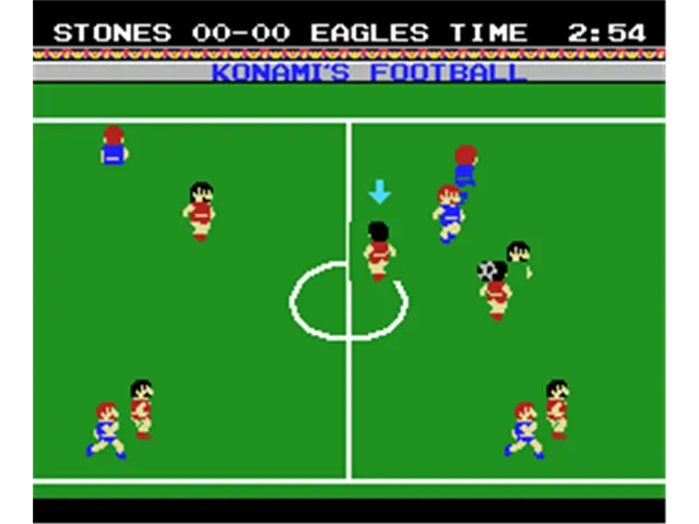 Konami's Football screenshot