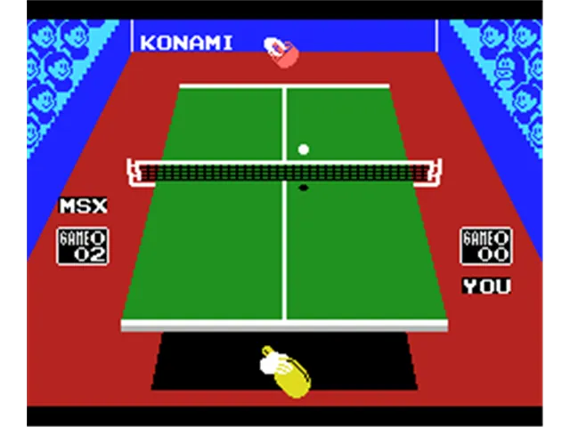 Konami's Ping Pong screenshot