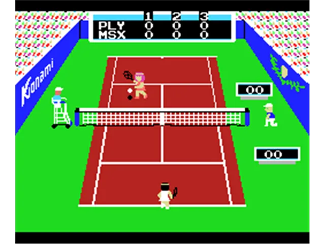 Konami's Tennis screenshot