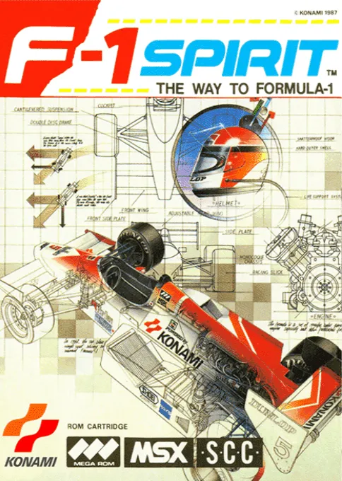 F-1 Spirit: The Way to Formula-1 box art