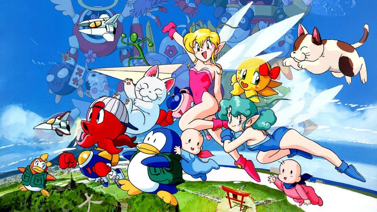 Backdrop artwork for Parodius