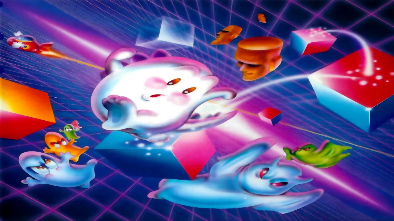 Backdrop artwork for Qbert