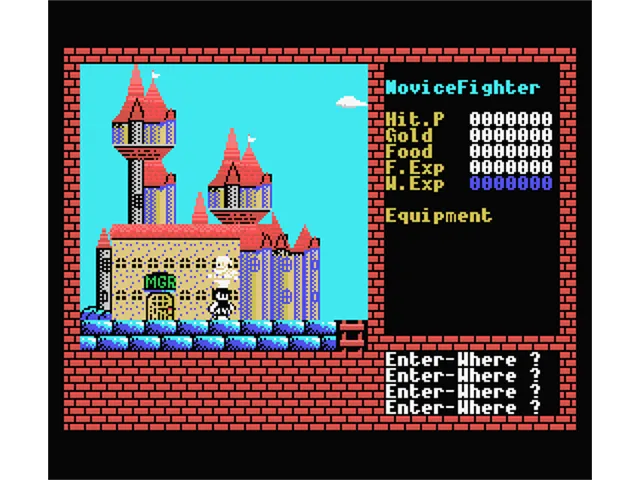 Dragon Slayer II: Xanadu screenshot