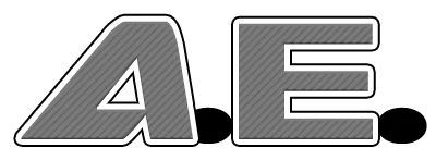A.E. logo