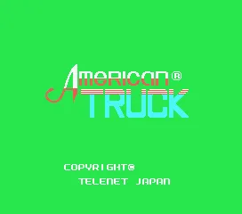 Backdrop artwork for American Truck