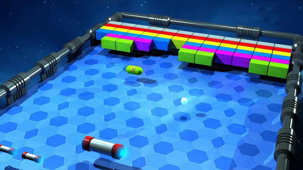 Backdrop artwork for Arkanoid