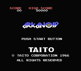 Arkanoid screenshot