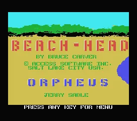 Backdrop artwork for Beach-Head