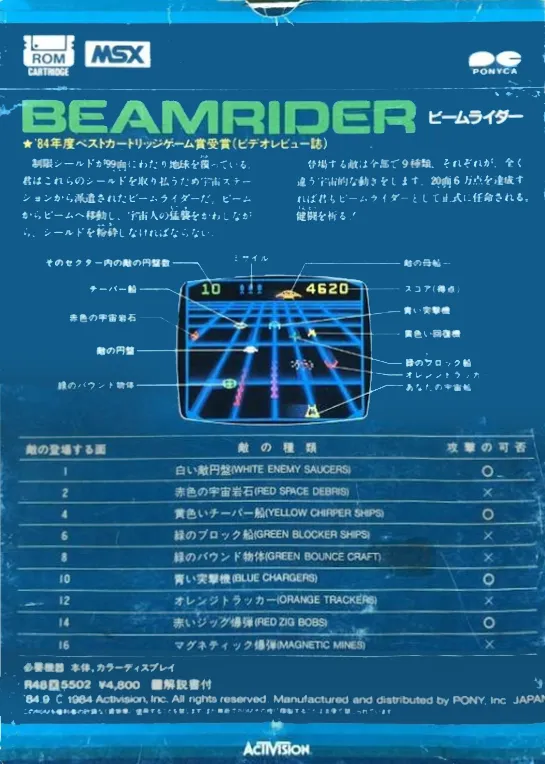 Beamrider box back