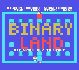 Backdrop artwork for Binary Land