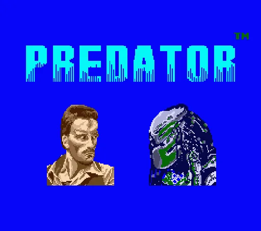 Predator title screen