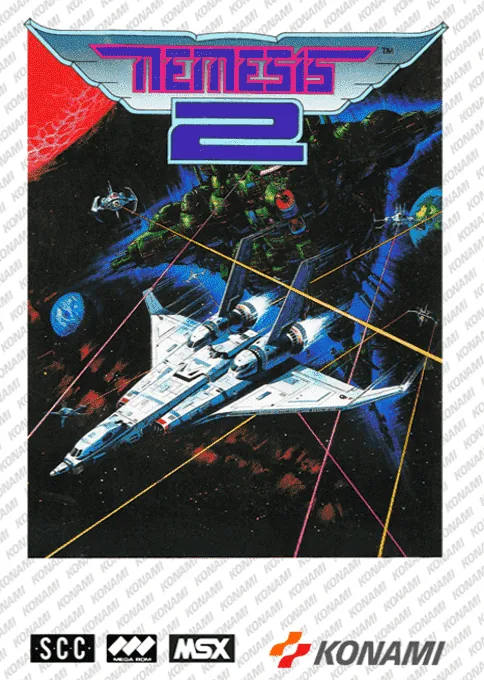Backdrop artwork for Gradius 2 (Japan, Europe) (En) (Wii U Virtual Console)