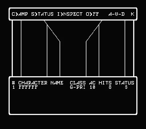 Wizardry screenshot