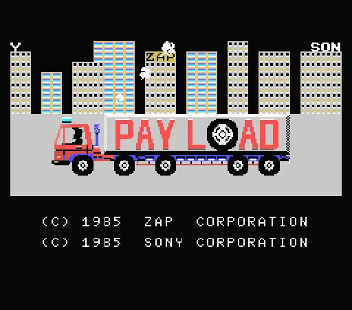 Pay Load title screen