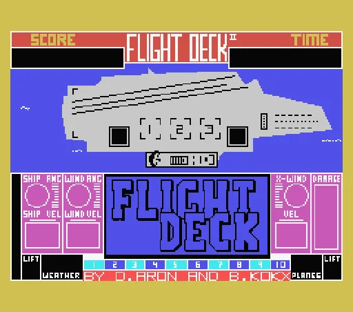 Flight Deck title screen