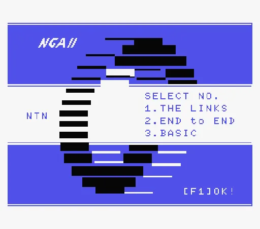 Links, The (Japan) (NGA II) title screen