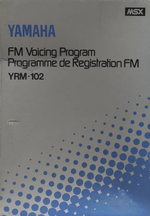 Backdrop artwork for FM Voicing Program
