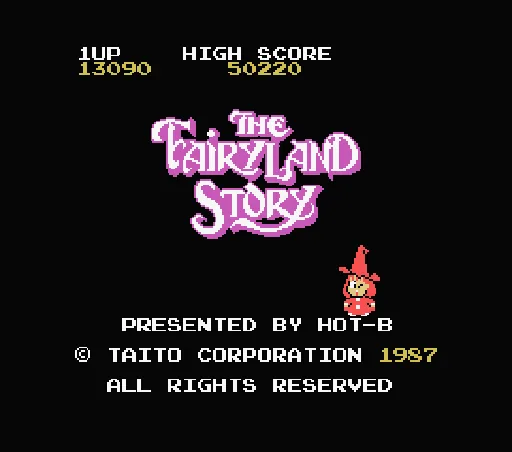 The Fairy Land Story title screen