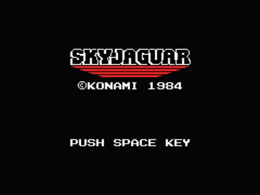 Sky Jaguar (Japan) (Wii U Virtual Console) title screen