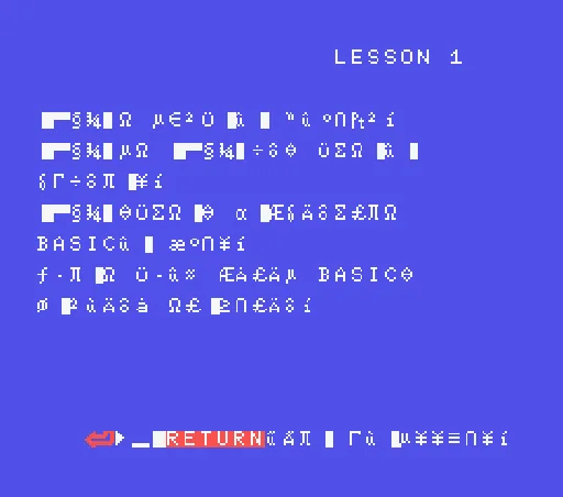 Backdrop artwork for Basic Lessons 1