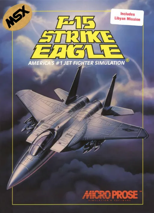 Backdrop artwork for F-15 Strike Eagle