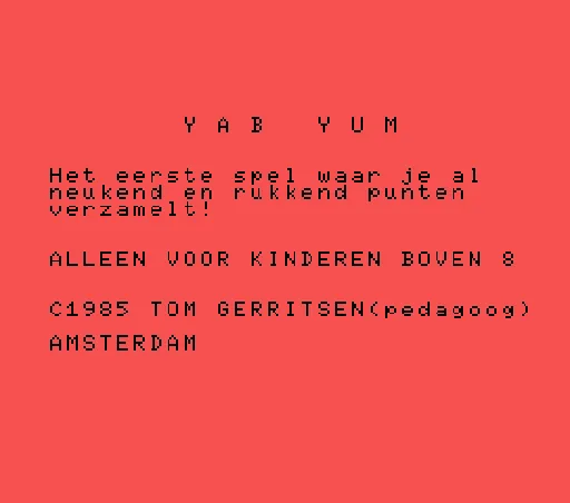 Yab Yum title screen