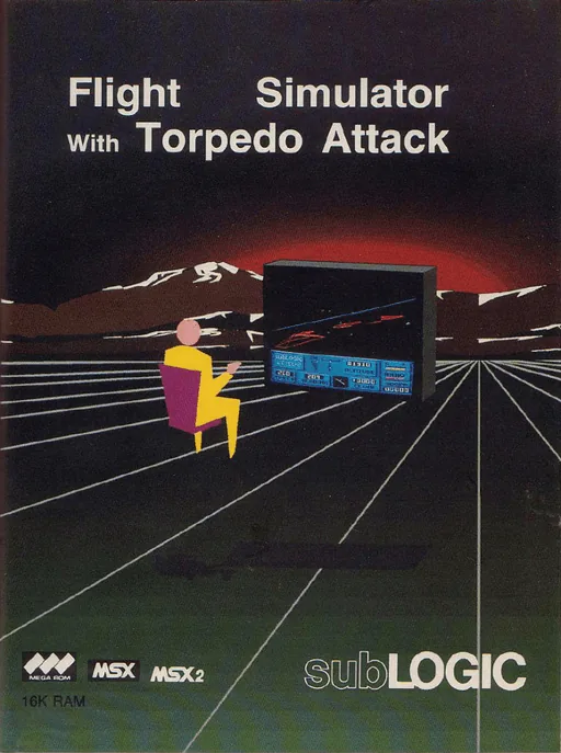 737 Flight Simulator cover art for Microsoft MSX