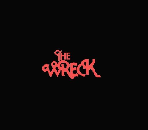 The Wreck title screen