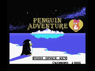 Penguin Adventure title screen