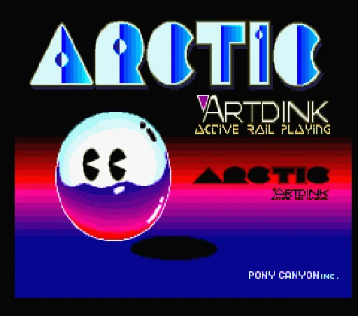 Arctic - Active Rail Playing title screen