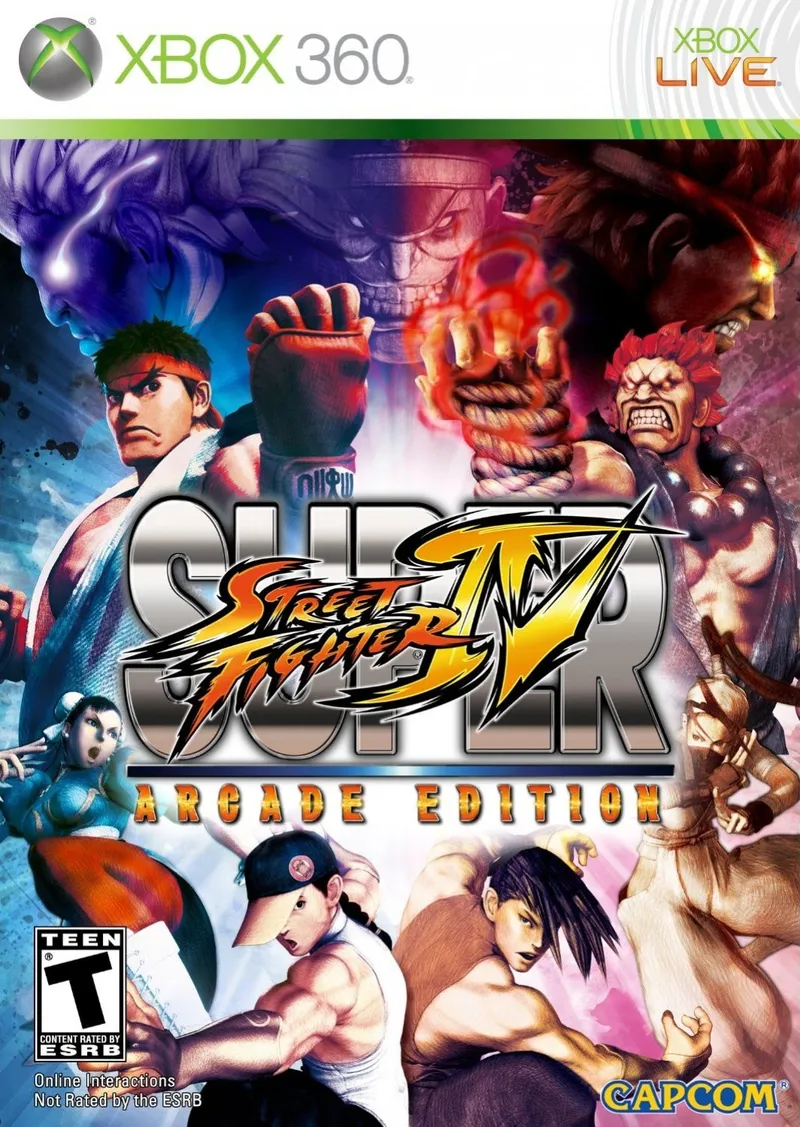 Backdrop artwork for Super Street Fighter IV: Arcade Edition