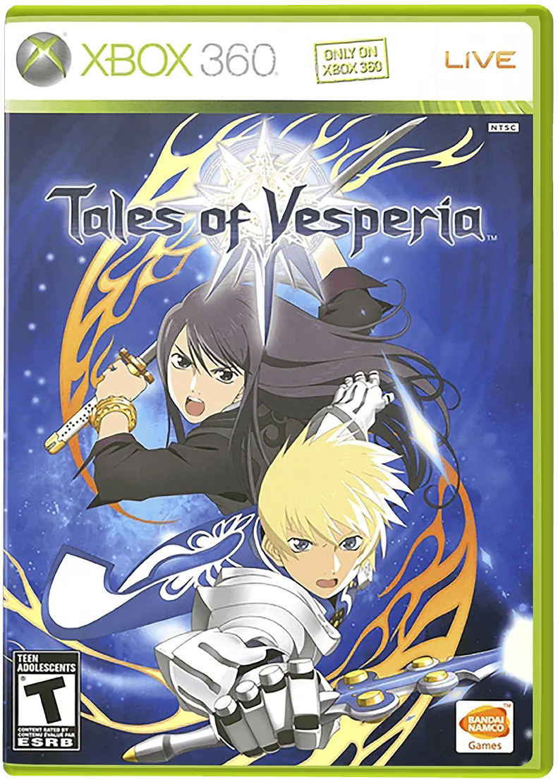 Backdrop artwork for Tales of Vesperia