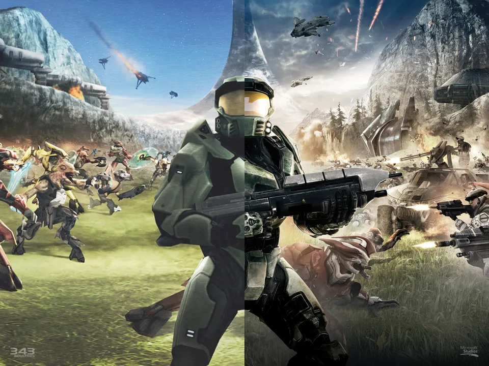 Backdrop artwork for Halo: Combat Evolved Anniversary