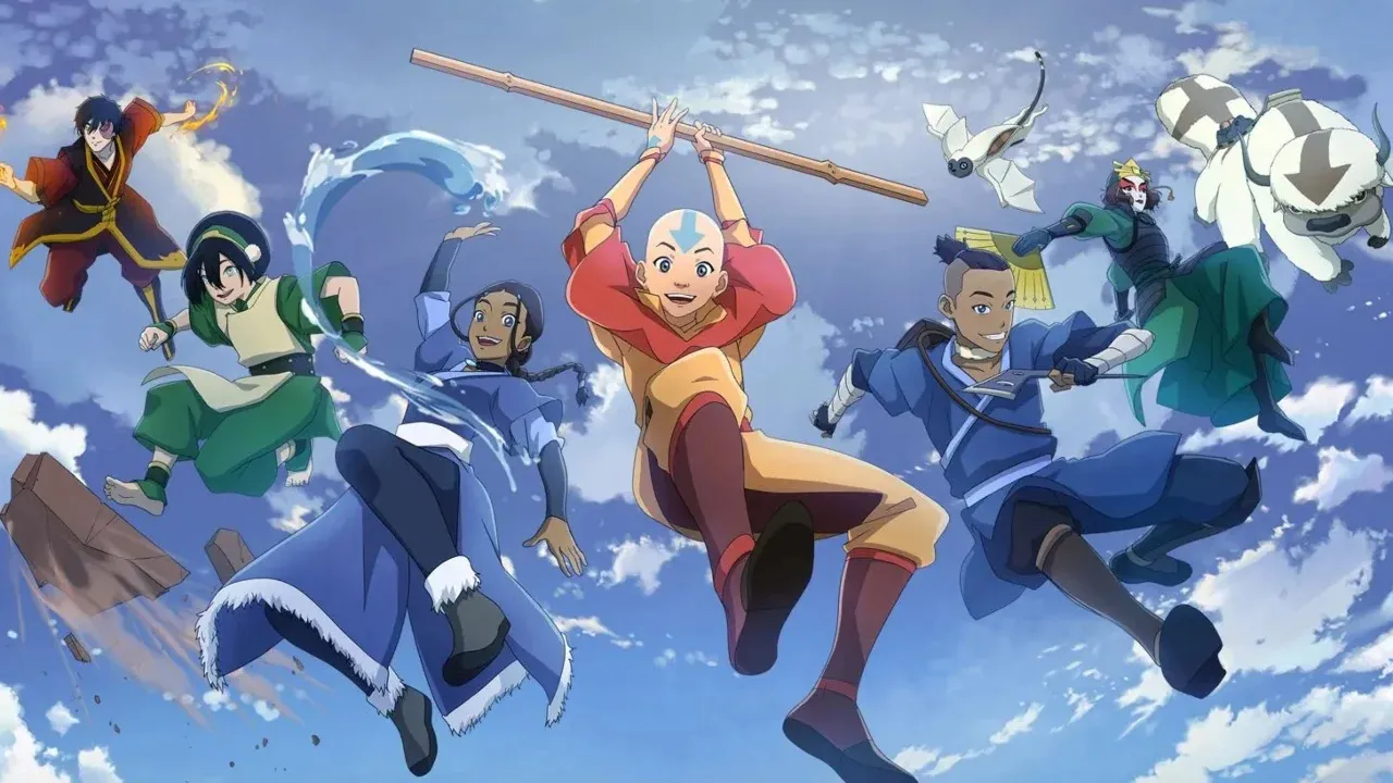 Backdrop artwork for Avatar: The Last Airbender: The Burning Earth