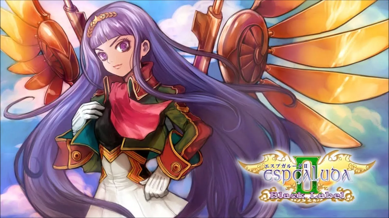 Backdrop artwork for Espgaluda II: Black Label