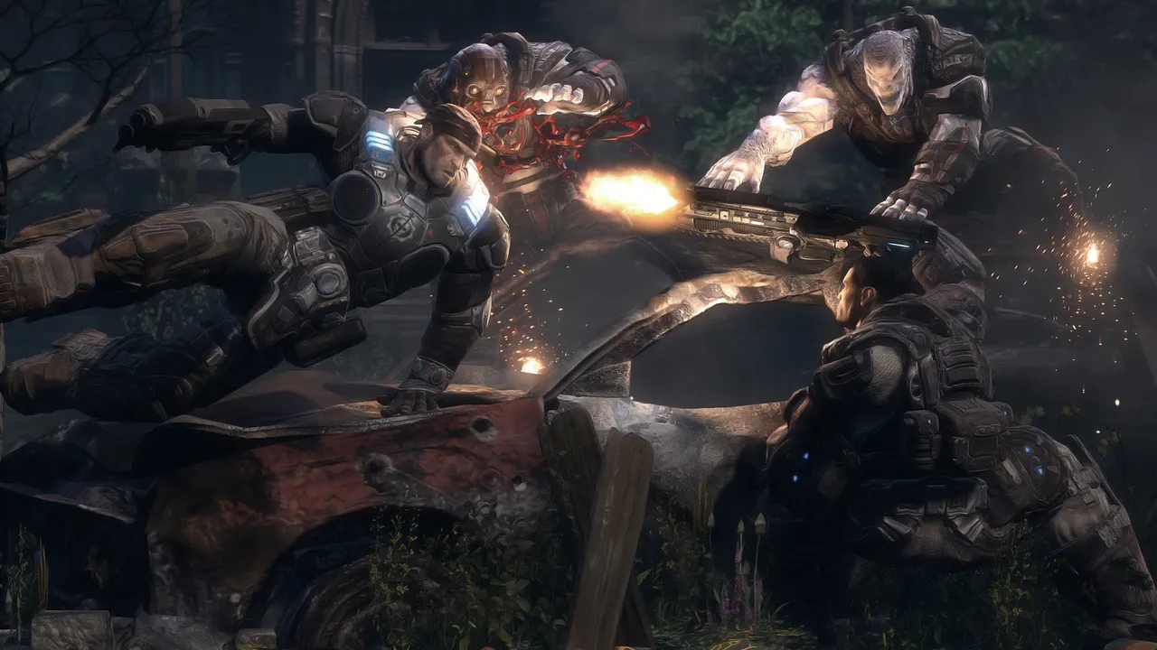 Backdrop artwork for Gears of War 2