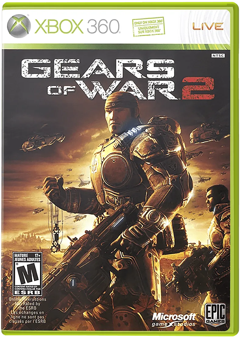 Gears of War 2 box art