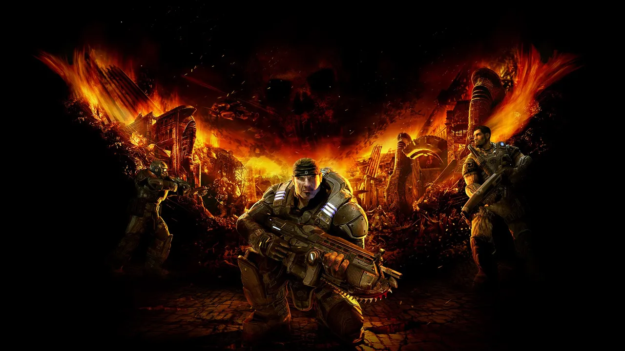 Backdrop artwork for Gears of War