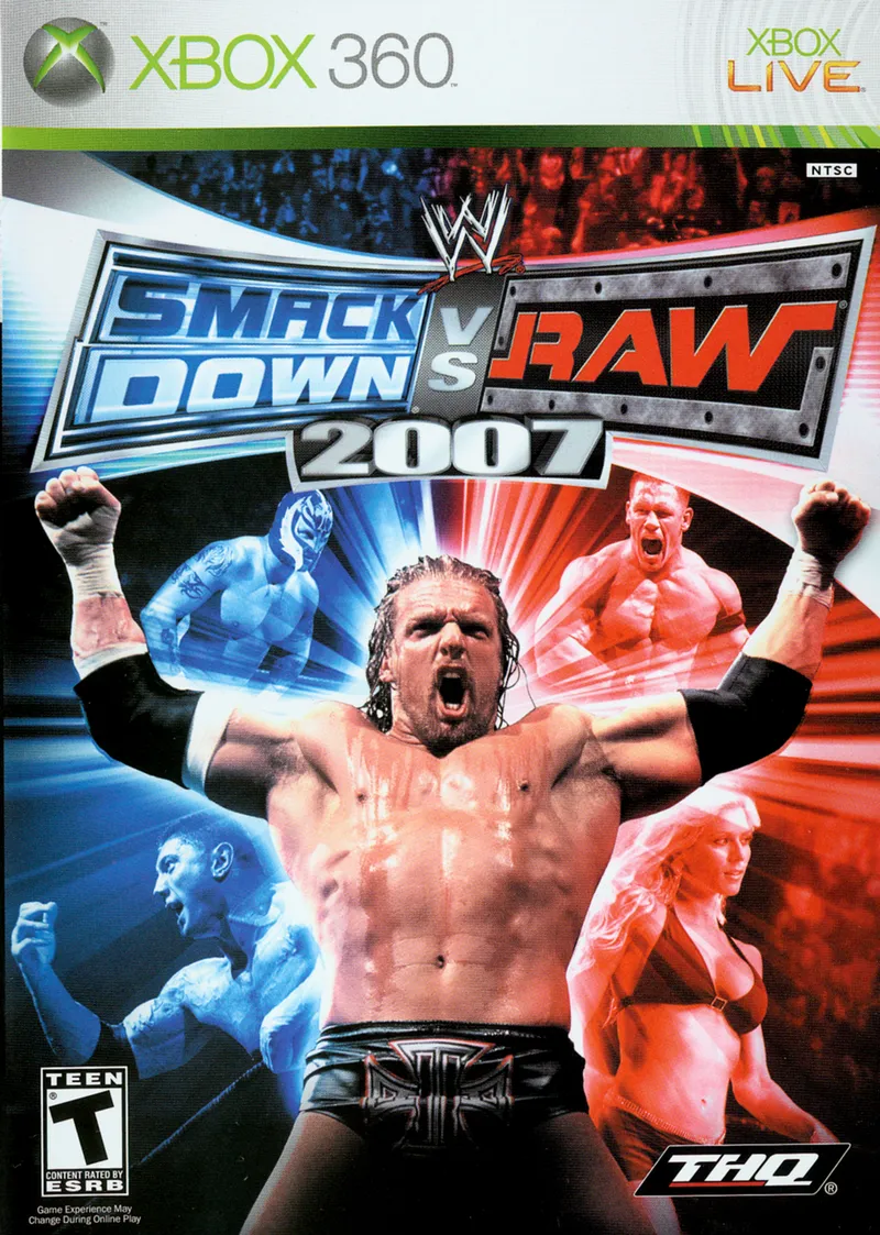 Backdrop artwork for WWE SmackDown vs. Raw 2007