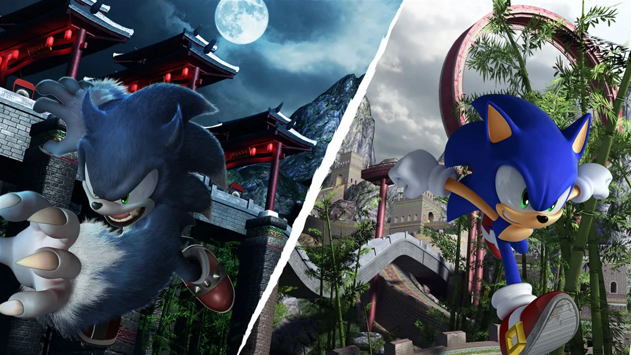 Backdrop artwork for Sonic Unleashed