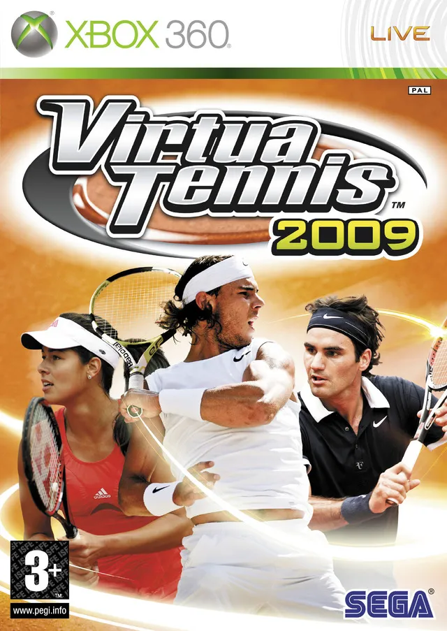 Virtua Tennis 2009 box art