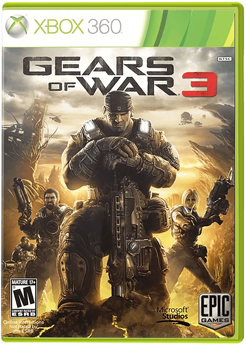 Gears of War 3 box art
