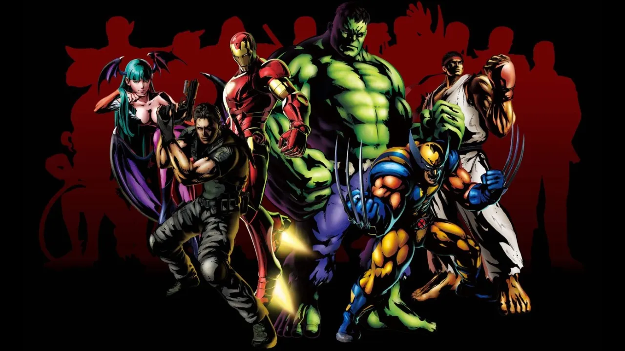 Backdrop artwork for Capcom vs. SNK 2 EO