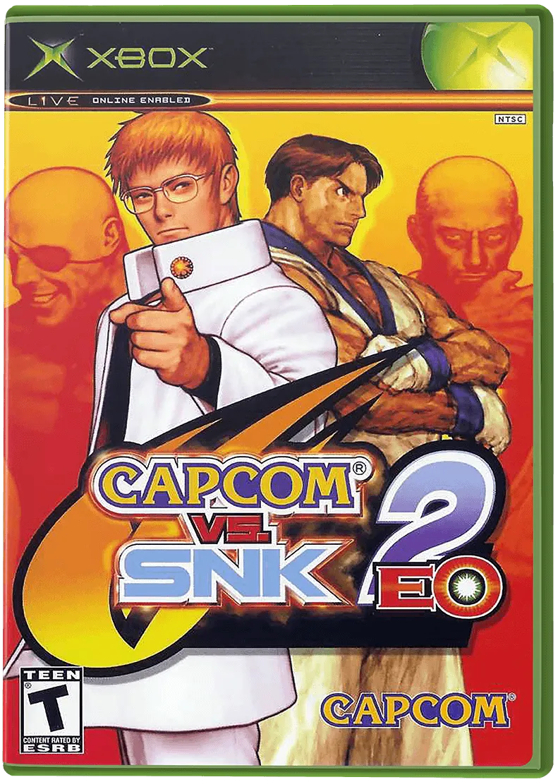 Capcom vs. SNK 2 EO box art