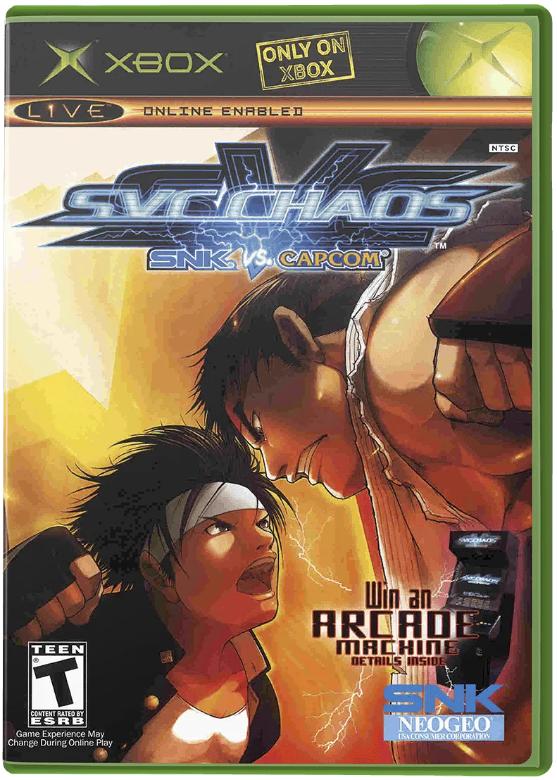 SVC Chaos: SNK vs. Capcom box art