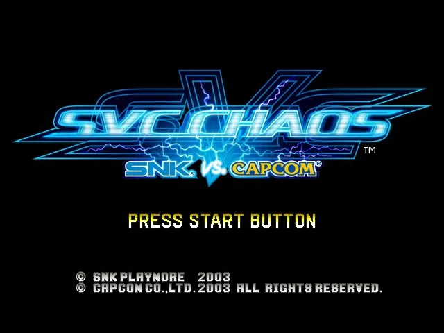 SVC Chaos: SNK vs. Capcom screenshot