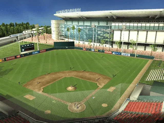 Backdrop artwork for MVP Baseball 2005