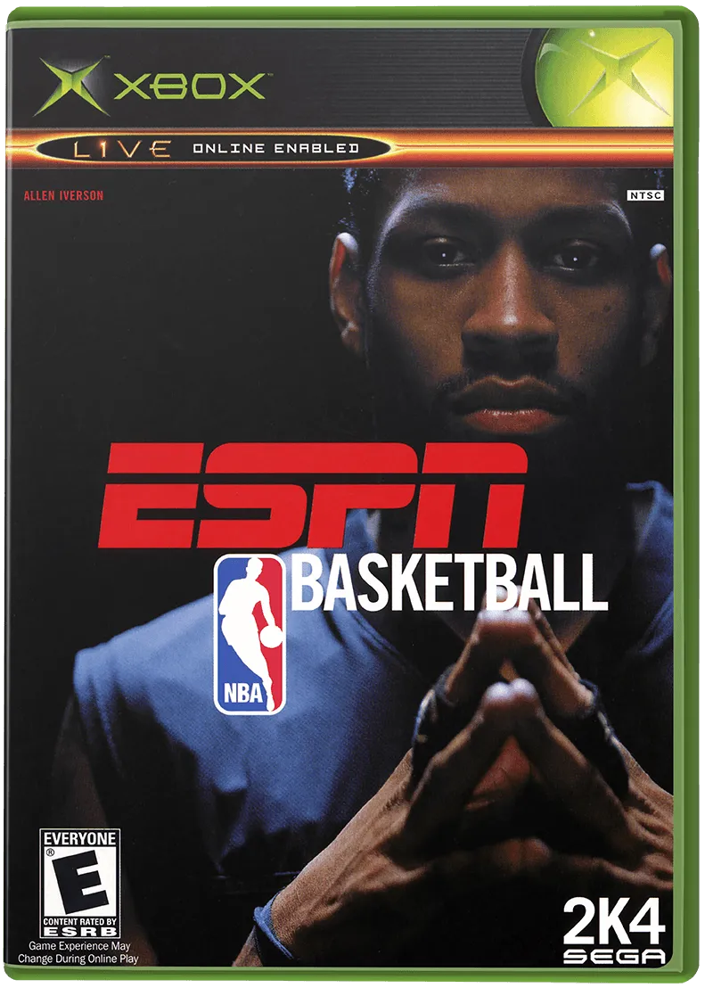 ESPN NBA Basketball box art