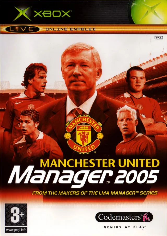 Manchester United Manager 2005 box art