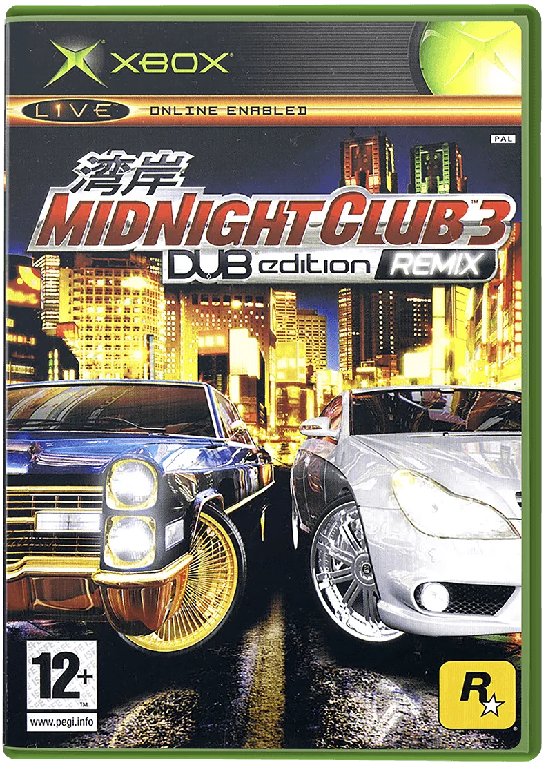 Midnight Club 3: Dub Edition Remix box art